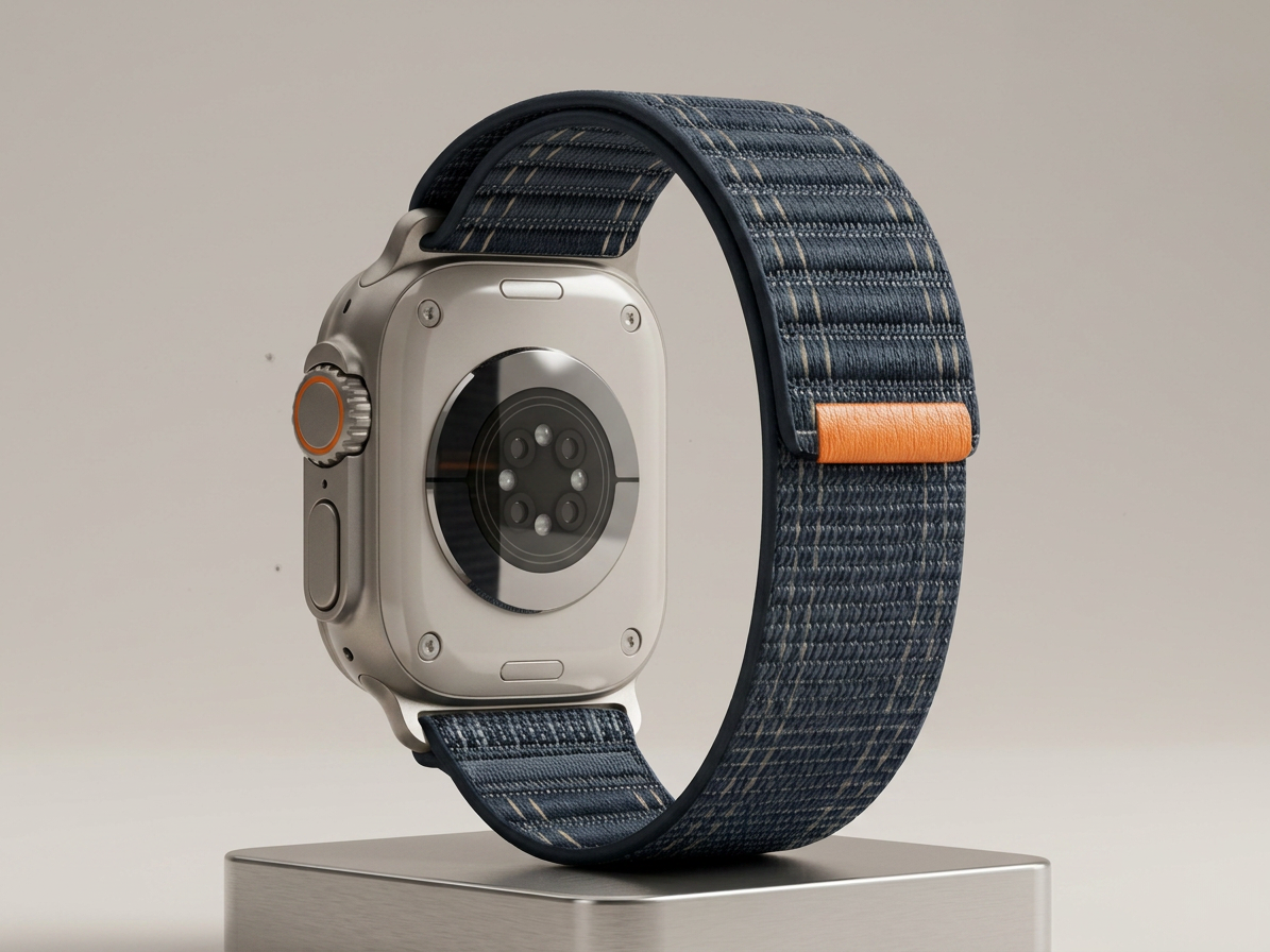 Řemínek pro Apple Watch 38mm / 40mm / 41mm / 42mm - Hoco, WA42 Fabric Dark Blue