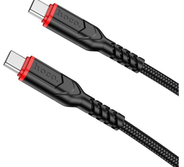 Kabel USB-C na USB-C - Hoco, X59 Victory 60W 200cm Black