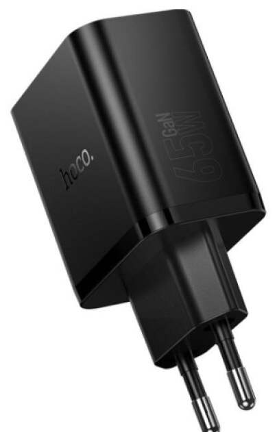 Rychlá nabíječka do sítě - Hoco, N75 Grande GaN 65W Black