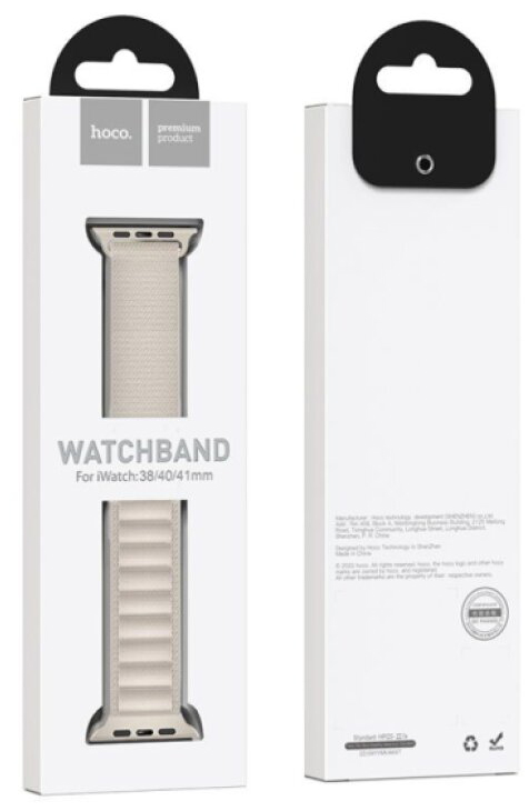 Řemínek pro Apple Watch 38mm / 40mm / 41mm / 42mm - Hoco, WA20 Climbing Starlight