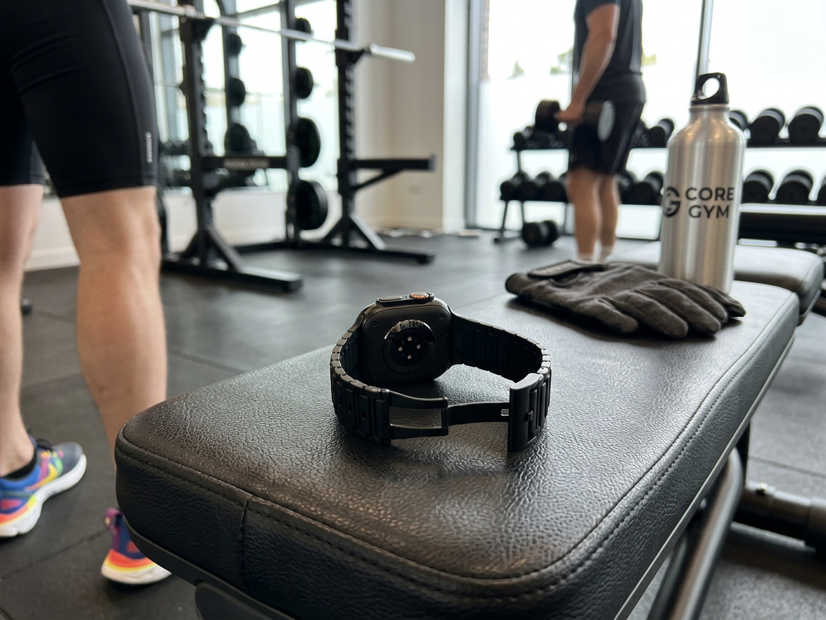 Řemínek pro Apple Watch 44mm / 45mm / 46mm / 49mm - Hoco, WA35 Emir Black