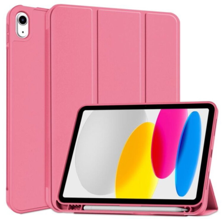 Pouzdro na iPad 11 (2025) / iPad 10.9 (2022) - Tech-Protect, SmartCase Pen Magenta