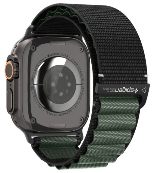 Řemínek na Apple Watch 44mm / 45mm / 46mm / 49mm - Spigen, WBF1 Green