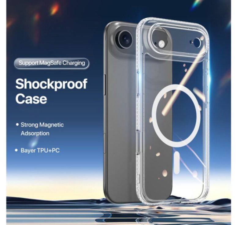 Ochranný kryt na iPhone Air - DuxDucis, Clin MagSafe Clear