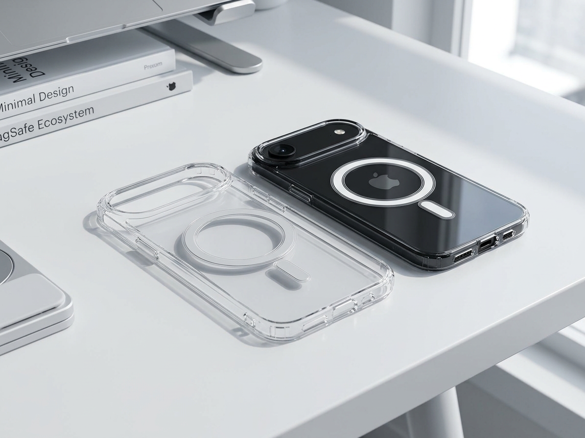 Ochranný kryt na iPhone Air - Mercury, JelHard MagSafe Transparent