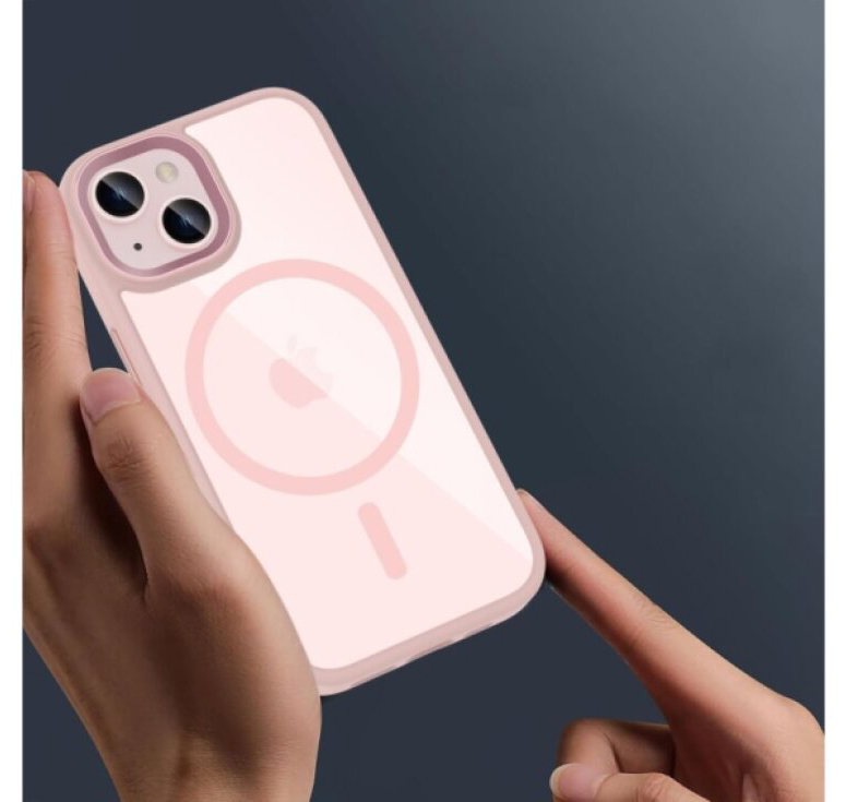 Ochranný kryt na iPhone 15 - Tech-Protect, Magmat MagSafe Pink