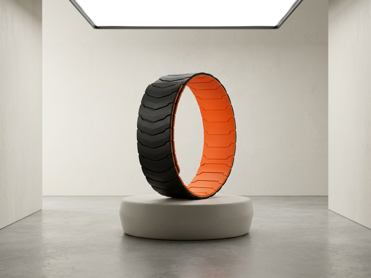 Řemínek pro Apple Watch 38mm / 40mm / 41mm / 42mm - Hoco, WA39 Flexible Black/Orange