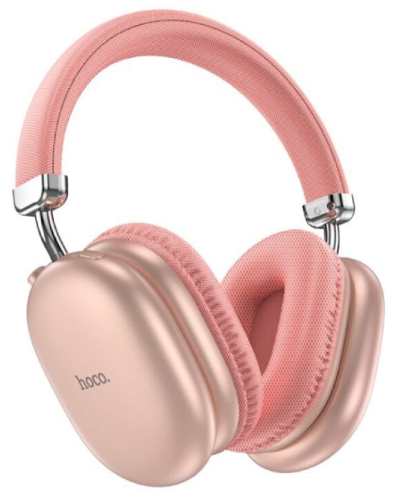 Bezdrátová náhlavní sluchátka - Hoco, W35 Max Pink