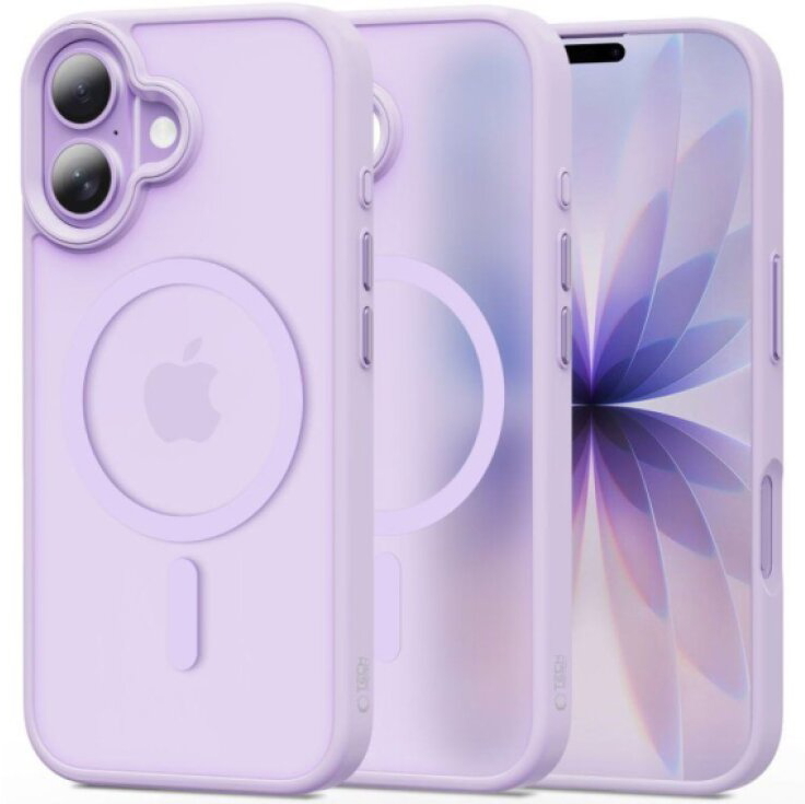 Ochranný kryt na iPhone 17 - Tech-Protect, Magmat MagSafe Matte Lavender