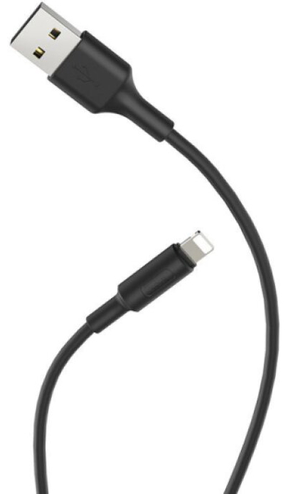 Kabel USB-A/Lightning pro iPhone a iPad - Hoco, X25 Soarer Black