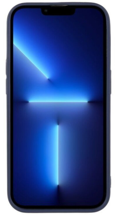 Ochranný kryt na iPhone 15 Pro - Mercury, Soft Feeling Midnight Blue