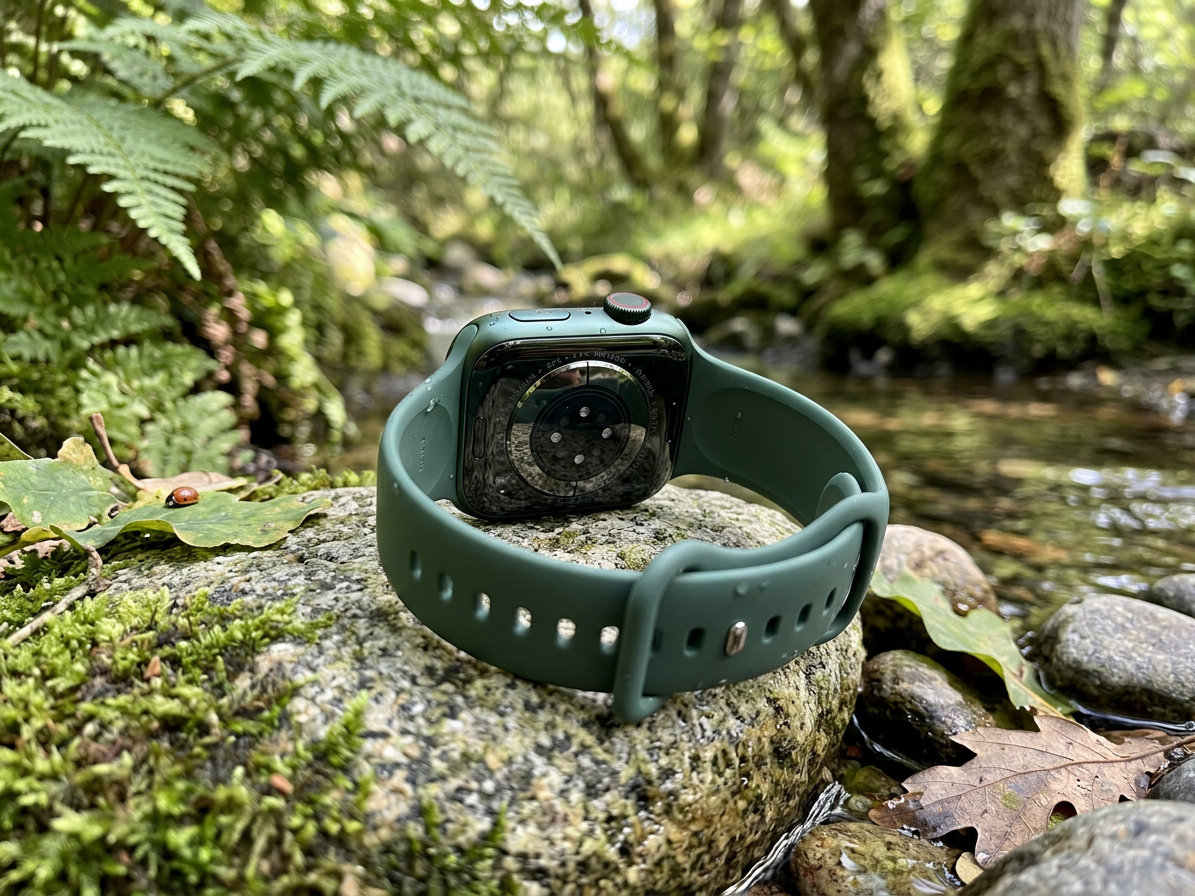 Řemínek pro Apple Watch 44mm / 45mm / 46mm / 49mm - Hoco, WA15 Flexible Pine Green
