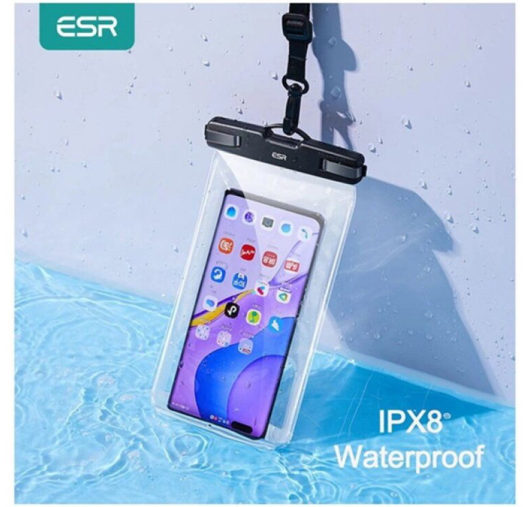 Plážové voděodolné pouzdro na mobil - ESR, Waterproof Pouch