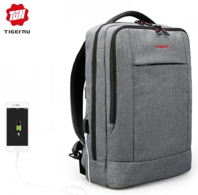 Městský batoh 15.6'' - Tigernu, T-B3331B Gray