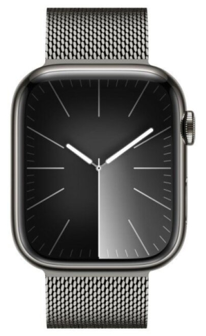 Řemínek na Apple Watch 38mm / 40mm / 41mm / 42mm - DuxDucis, Milanese Pro Graphite