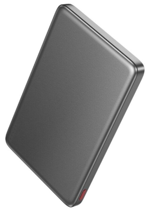 Powerbanka s MagSafe pro iPhone - Hoco, Q26A Joy PD20W 5000mAh Metal Gray