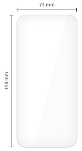 Hybridní ochranné sklo na iPhone 17 Pro MAX - Tech-Protect, Glass Fit+ Clear (2ks)