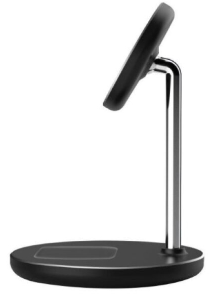 Bezdrátová rychlá nabíječka pro iPhone a AirPods - Tech-Protect, QI15W-A39 MagSafe Wireless Charger Black