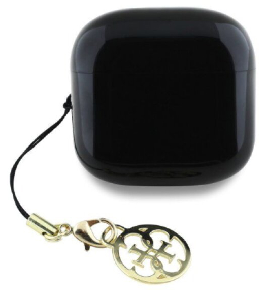 Bezdrátová sluchátka - Guess, Classic Logo Charm Black