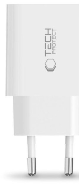 Rychlá USB-C nabíječka do sítě - Tech-Protect, NC20W PD20W White