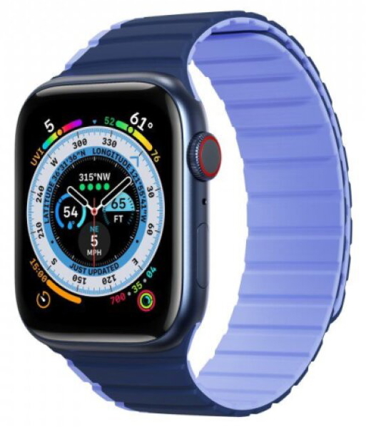 Řemínek na Apple Watch 38mm / 40mm / 41mm / 42mm - DuxDucis, LD Blue