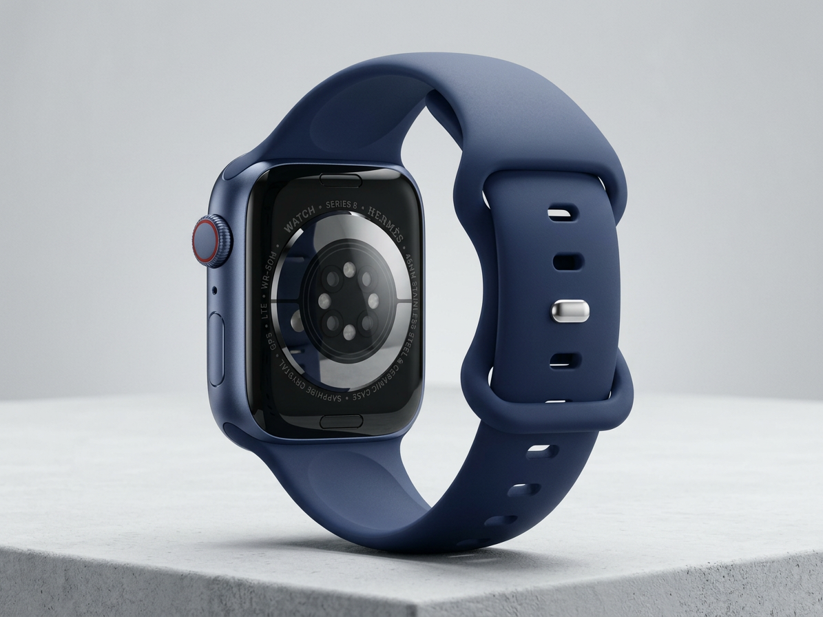 Řemínek pro Apple Watch 44mm / 45mm / 46mm / 49mm - Hoco, WA15 Flexible Navy Blue