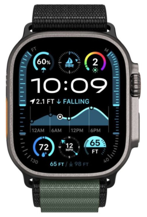 Řemínek na Apple Watch 44mm / 45mm / 46mm / 49mm - Spigen, WBF1 Green