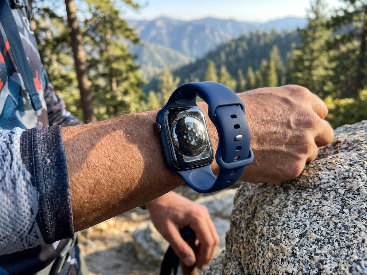 Řemínek pro Apple Watch 38mm / 40mm / 41mm / 42mm - Hoco, WA15 Flexible Midnight Blue