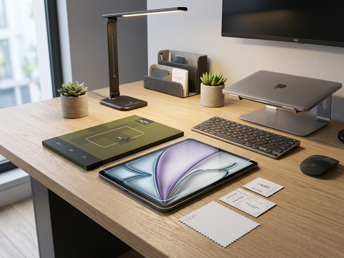 Hybridní ochranné sklo na iPad Air 11 (2024-2026) - Hofi, Glass Pro+