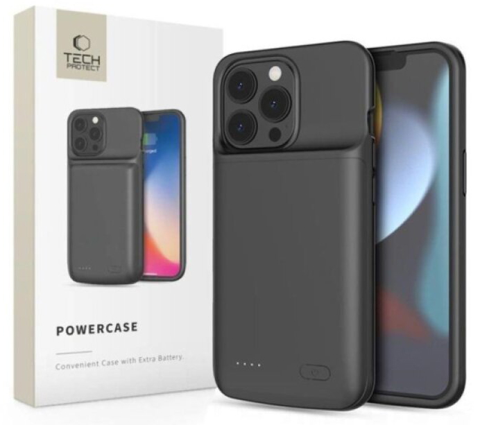Nabíjecí pouzdro pro iPhone 13 / 13 Pro - Tech-Protect, Powercase 4800mAh