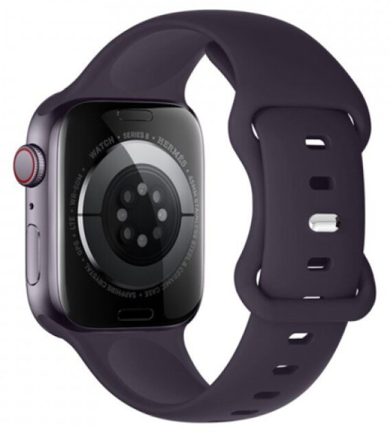 Řemínek pro Apple Watch 38mm / 40mm / 41mm / 42mm - Hoco, WA15 Flexible Crimson Cherry