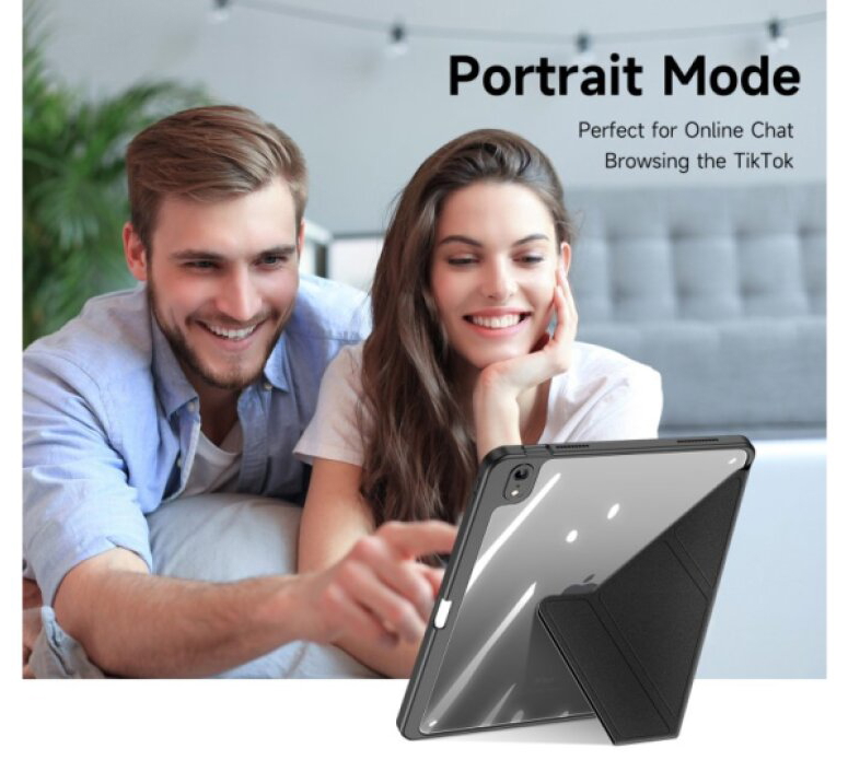 Pouzdro na iPad 11 (2025) / iPad 10.9 (2022) - DuxDucis, Magi Black