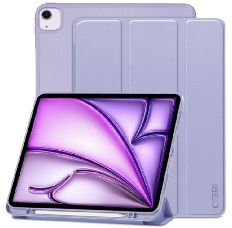 Pouzdro na iPad Air 13 (2024-2026) - Tech-Protect, SmartCase Pen Violet