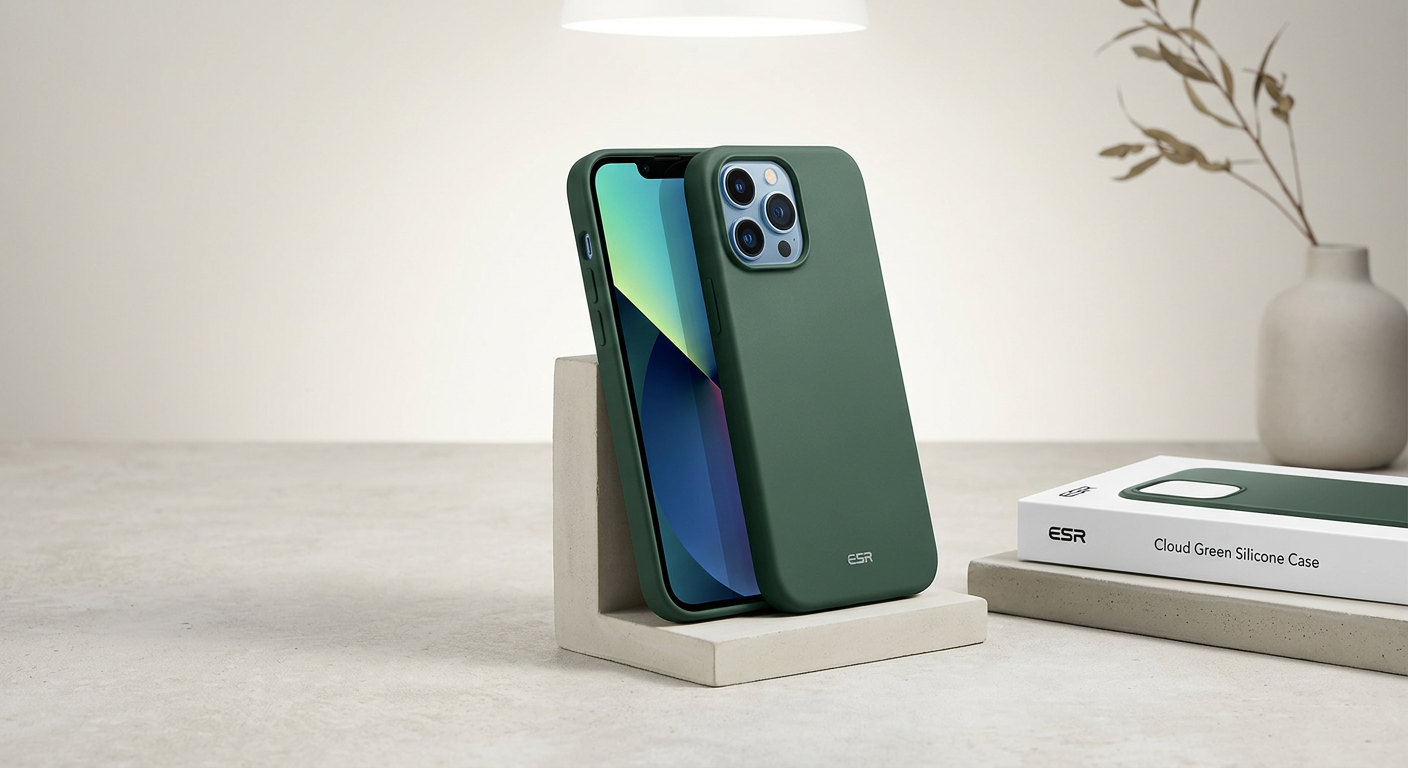 Ochranný kryt pro iPhone 13 Pro MAX - ESR, Cloud Green