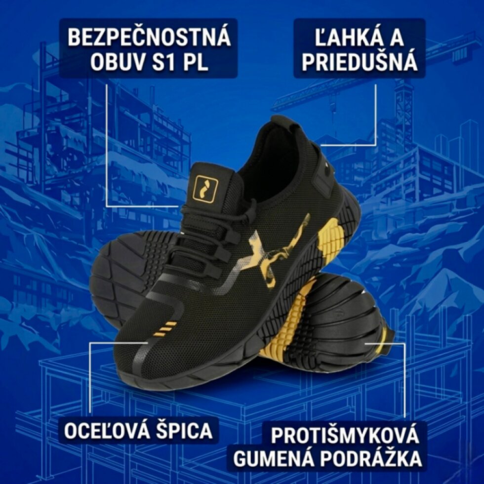 Pracovná bezpečnostná obuv S1 GALAXY REIS