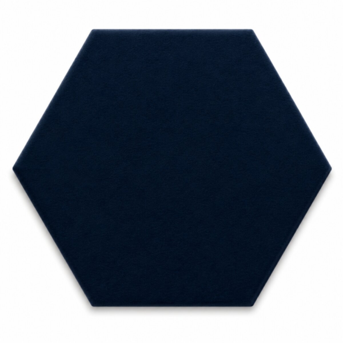 Čalouněný nástěnný panel HEXAGON více rozměrů tmavě modrá MyBestHome