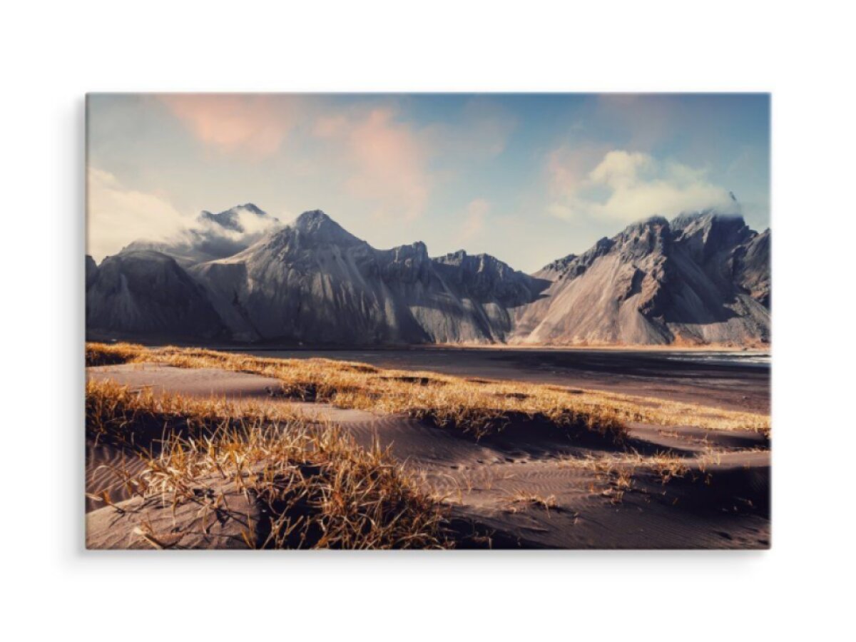 Plátno Hora Vestrahorn Na Islandu