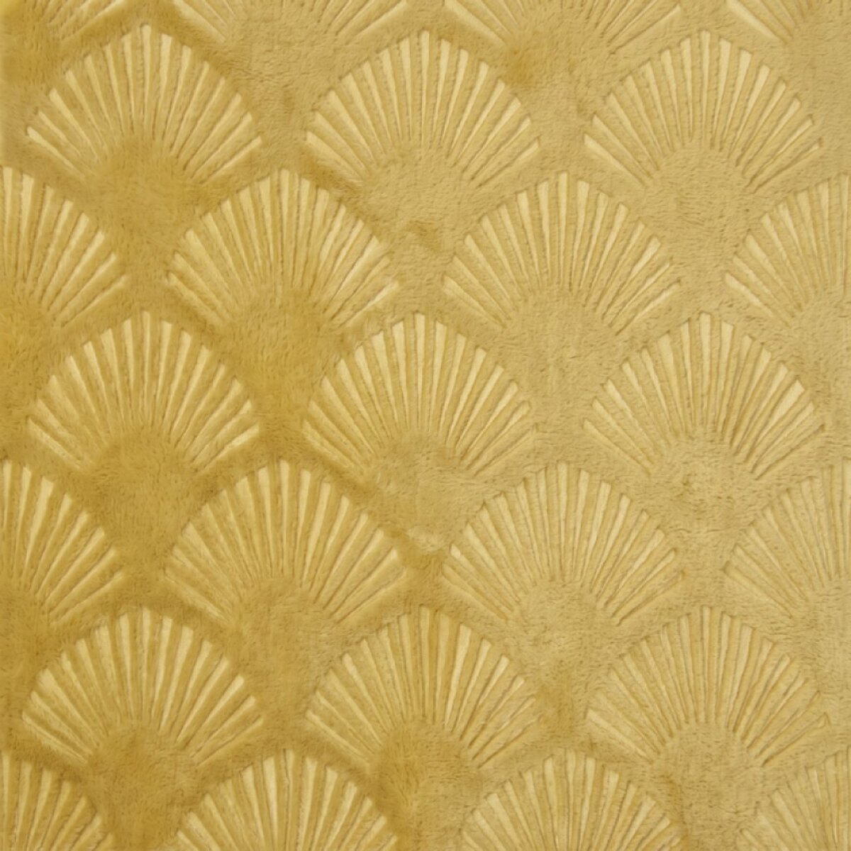 Deka z mikrovlákna SHELLS žlutá 150x200 cm