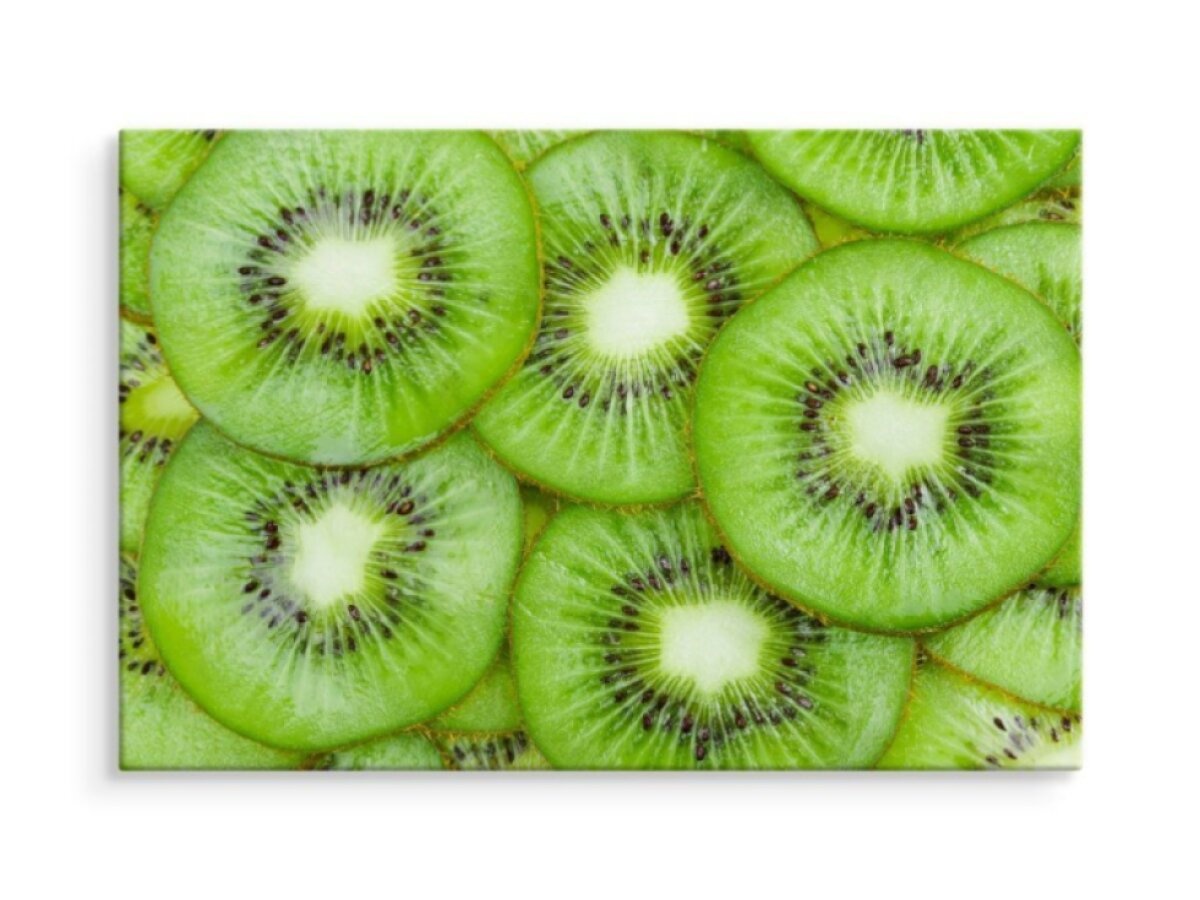 Moderní obraz na plátně do kuchyně Plátky Kiwi