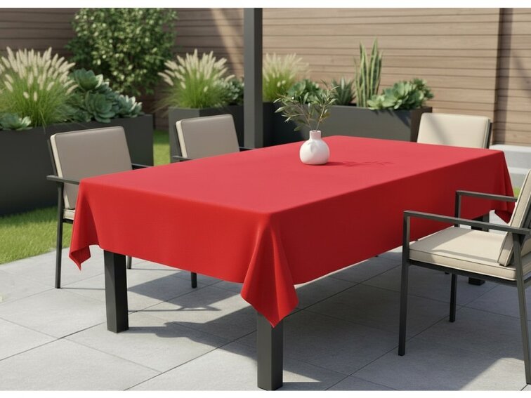Venkovní ubrus GARDEN color 10 červená, různé rozměry Mybesthome