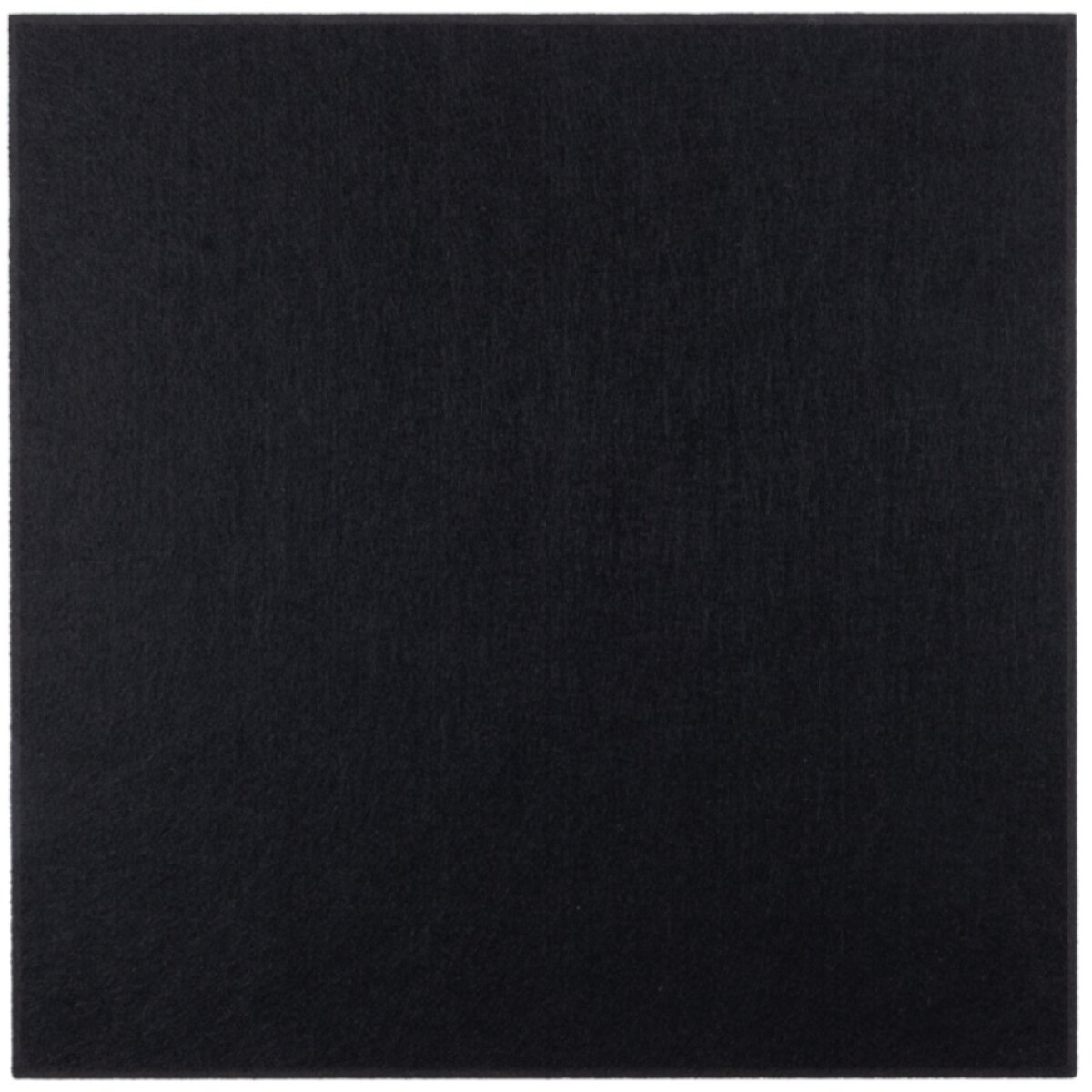Dekorativní filcový nástěnný panel CROSS černá 40x40 cm čtverec - Cena za 2 kusy v balení