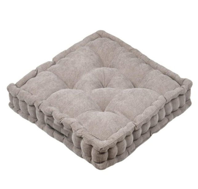 Sedací polštář na zem DANDY taupe 45x45x10 cm France