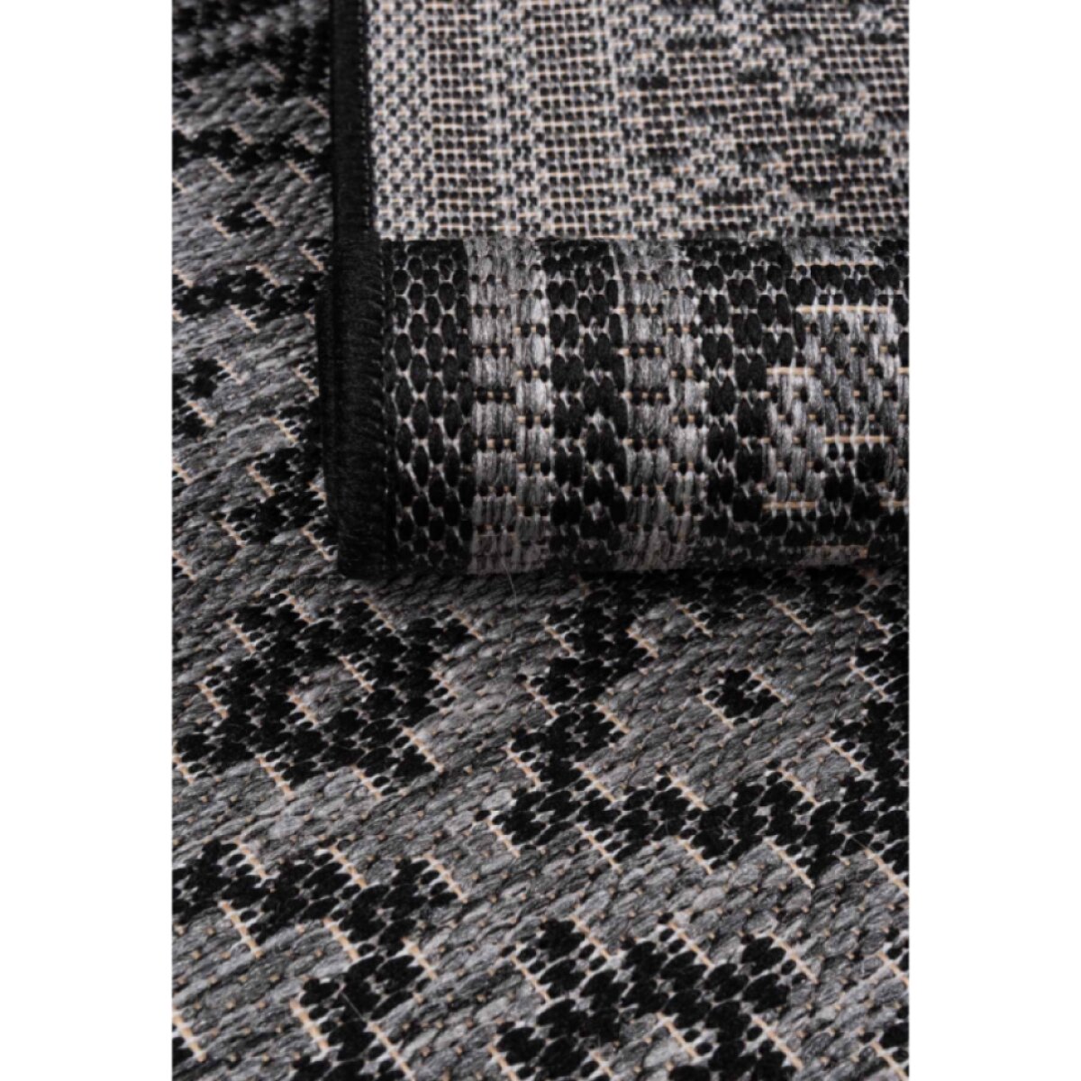Venkovní vzorovaný koberec - běhoun NEW OUTDOOR ROMBI 80x150 cm Multidecor