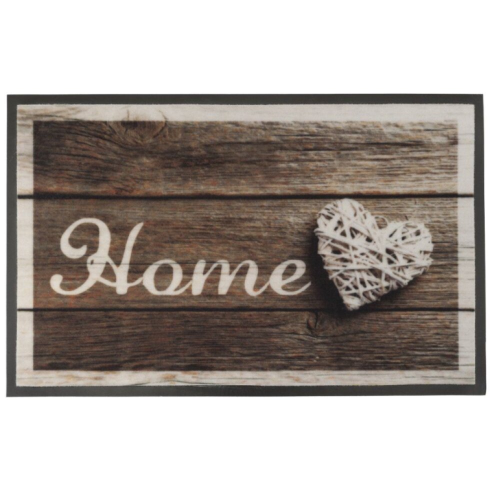 Rohožka - předložka ART - HOME hnědá 50x80 cm