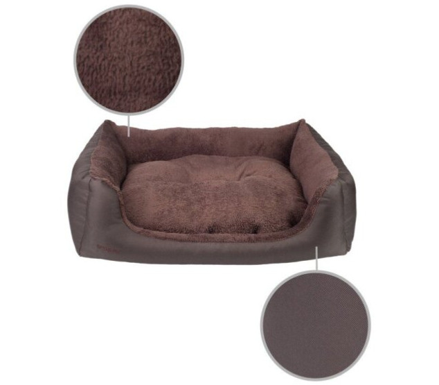 Pelíšek pro psa ARTHUR SOFA hnědá velikost XS, S, M, L, XL, XXL