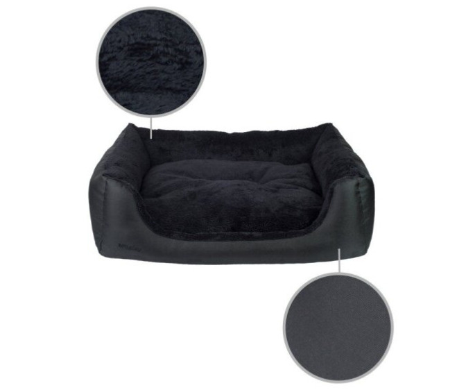 Pelíšek pro psa ARTHUR SOFA černá velikost XS, S, M, L, XL, XXL