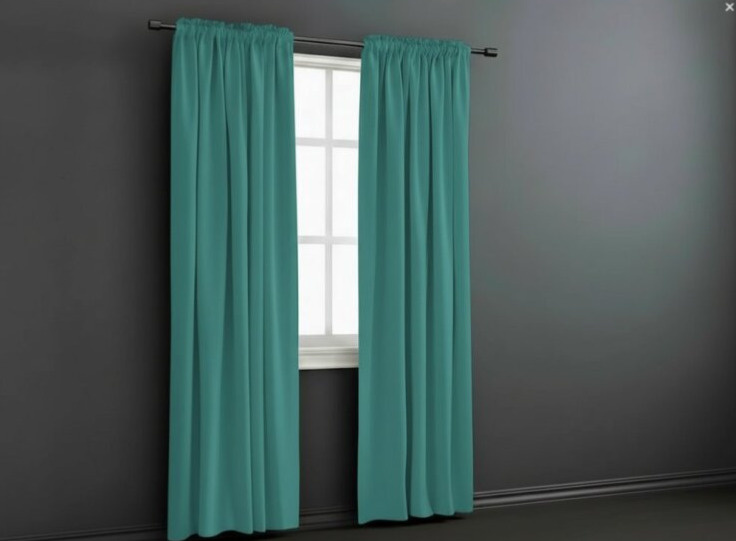 Zatemňovací závěs s řasící páskou "BLACKOUT" VIGO 135x250 cm, tyrkysová, (cena za 1 kus) MyBestHome