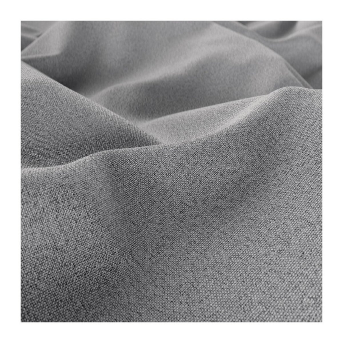 100% zatemňující závěs 140×250 cm SUPER BLACKOUT světle šedý 002 s kroužky