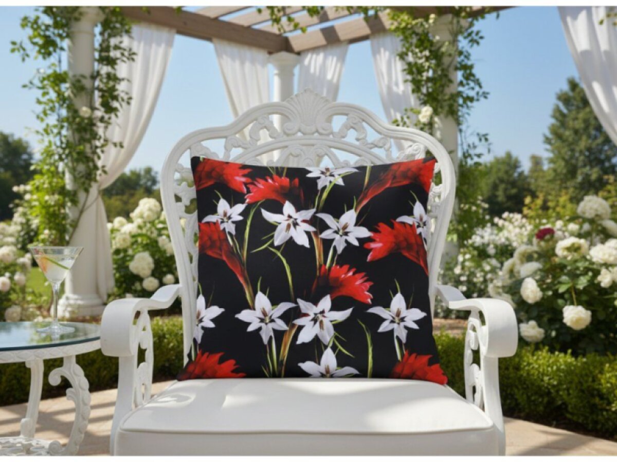 Vzorovaný venkovní polštář s výplní MARKO vzor 64 - 50x50 cm Mybesthome