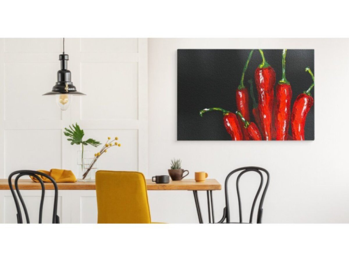 Moderní obraz na plátně do kuchyně Chilli Papričky